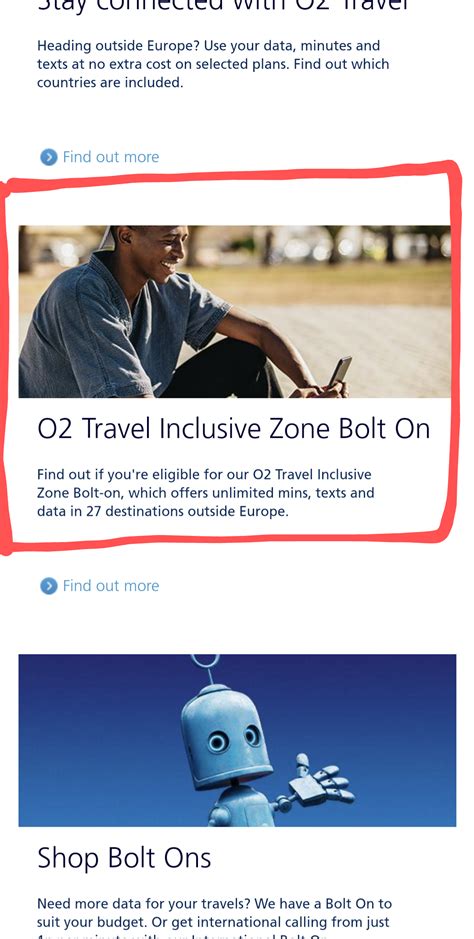 o2 travel inclusive zone bolt-on